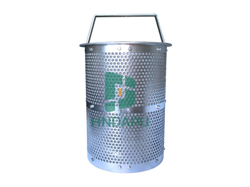 270*505不銹鋼平口提籃濾芯